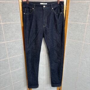 Kancan Women's 13/30 Dark Wash Skinny Jeans‎ High Rise Ankle